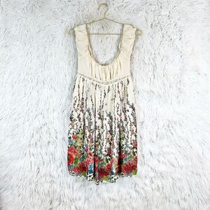 Forever 21 Vintage Y2K Women's M Floral Lace Sleeveless Knee Length Dress
